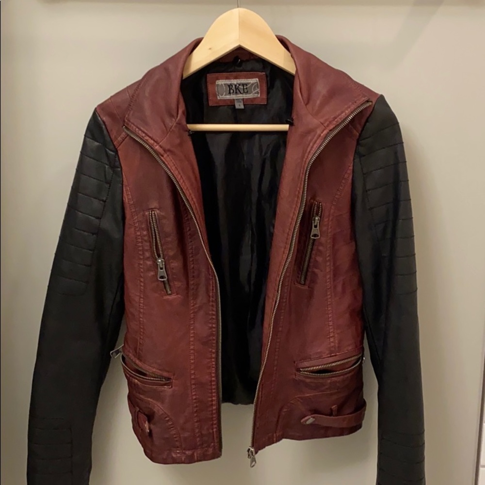 Leather jacket